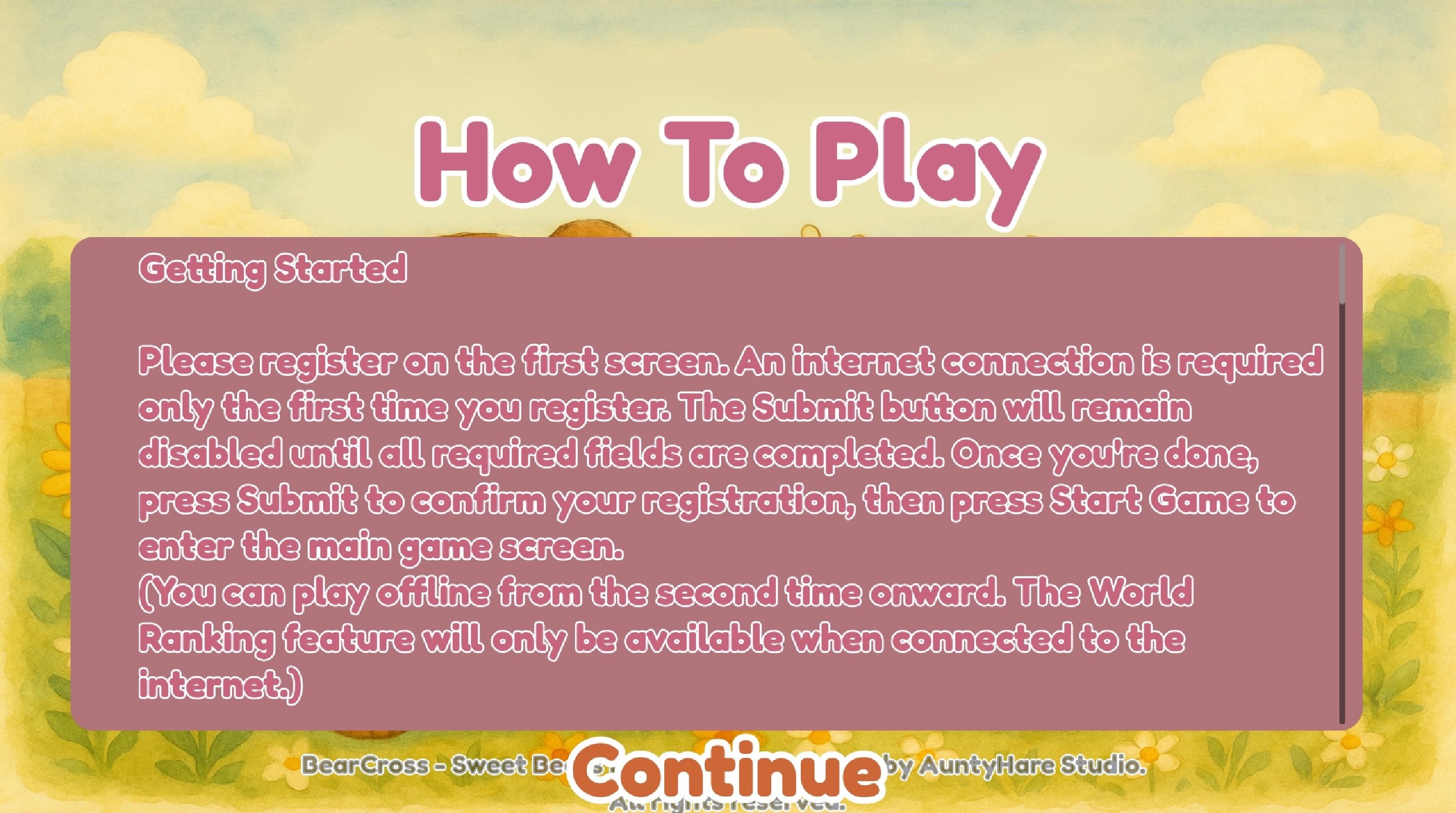BearCross How to Play