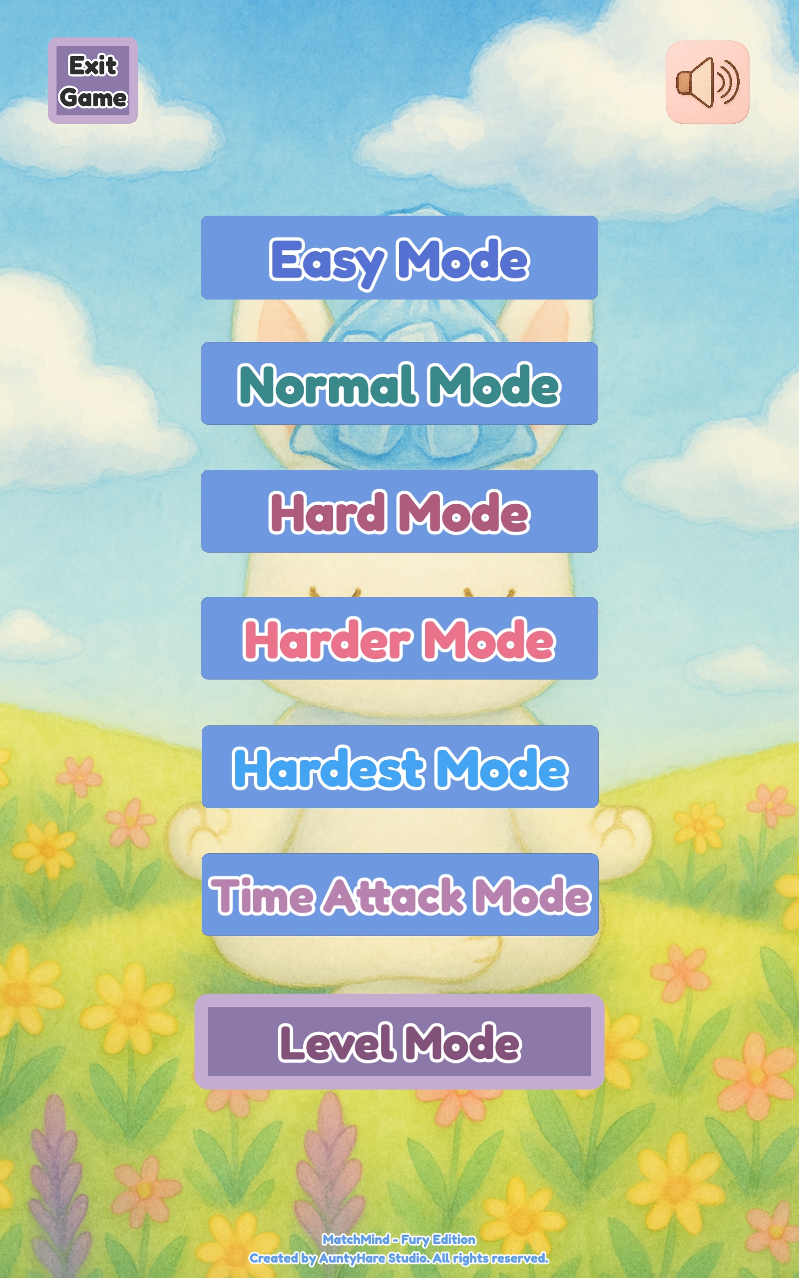 MatchMind Fury Choose Mode