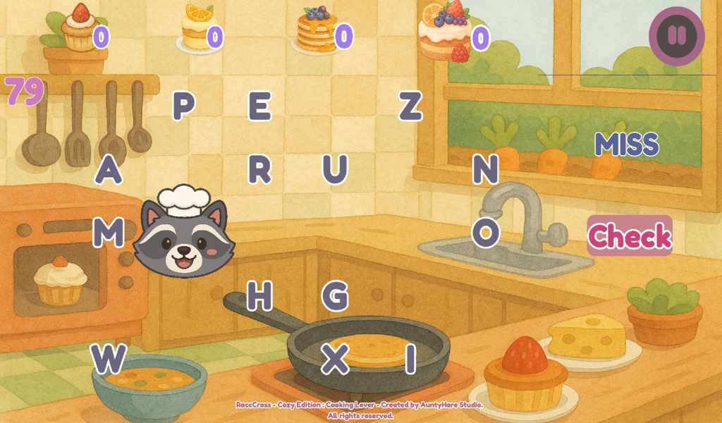 RaccCross Create Words